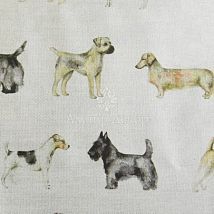 Фото: Портьерная ткань Woof Linen- Ампир Декор