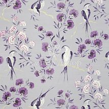 Фото: ткань с птицами Англия F1837/02- Ампир Декор