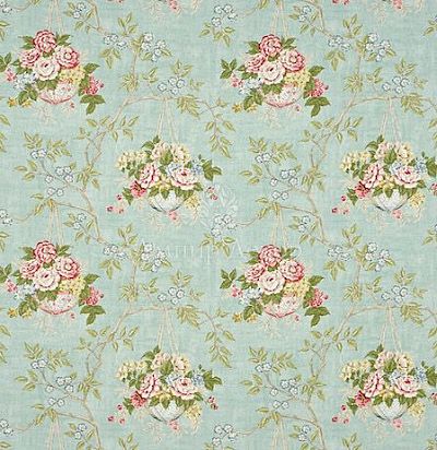 Английские ткани цветы вазы DPEMWI202 Sanderson