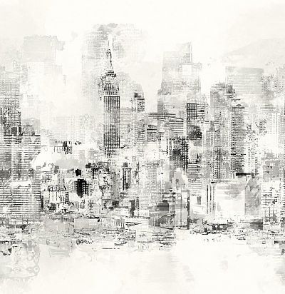 Панно с изображением города DG3CIT1012 Khroma