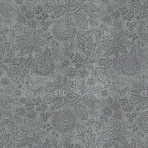 Фото: Бархатная ткань с цветочным узором F4012/01- Ампир Декор