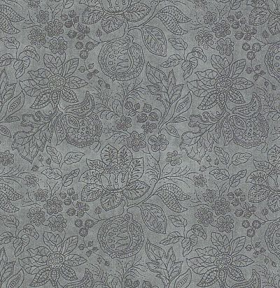 Бархатная ткань с цветочным узором F4012/01 Colefax and Fowler