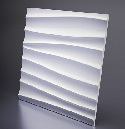 D-0005-2 3D  Breeze-2 Дизайнерская панель из гипса 