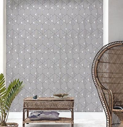 обои с геометрией серые WIL501 Khroma - 1