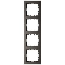 Фото: Рамка G-Classic  4-постовая, цвет Мокко- Ампир Декор