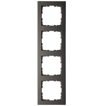 Рамка G-Classic  4-постовая, цвет Мокко Jasmart