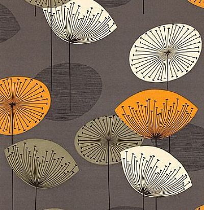 бумажные обои в стиле 50х DOPWDA103 Sanderson