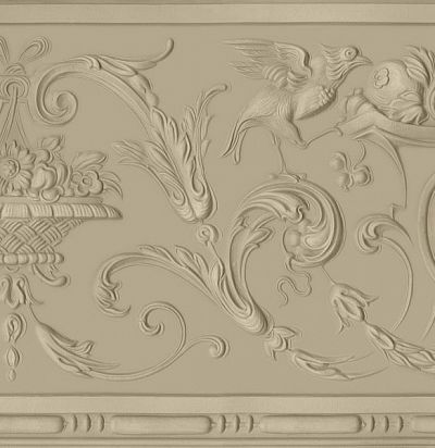 Рельефное стеновое покрытие (бордюр) Lincrusta  RD1947 Anne Lincrusta