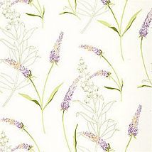 Фото: обои с мелкими ветками ирастительностью T111 Lavender- Ампир Декор