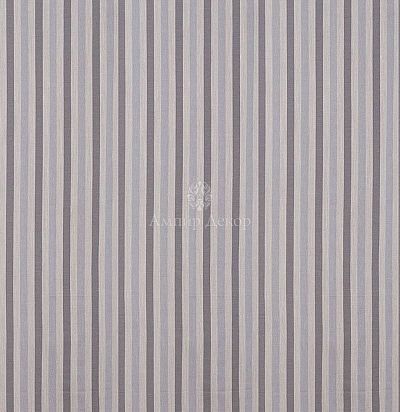 Ткань в полоску 10540-3 Classic Stripe Grey/Slate Morton Young & Borland