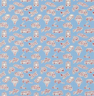 хлопковая ткань для портьер в детскую 223916 Sanderson