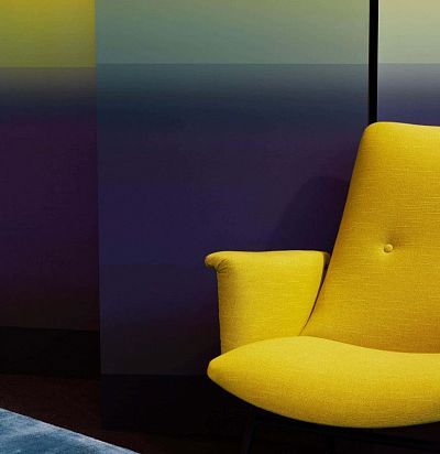 1006.65 Kube Saphir Ткань из Франции Nobilis - 1