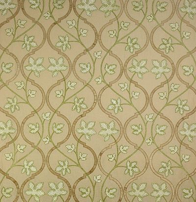 ткань с аппликацией и дизайном луковиц F4006/03 Colefax and Fowler