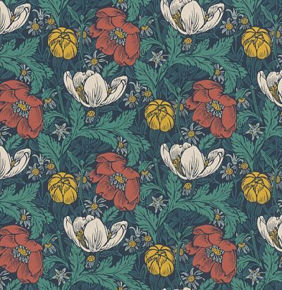 Обои с цветочным дизайном 552546 Chelsea Decor Wallpapers