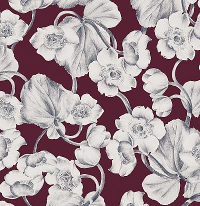 Обои с крупными цветами KEN302 Khroma