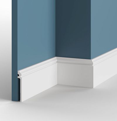 Mallers light MS138 плинтус (138х22х2000 мм) Mallers