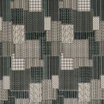 Фото: Английская портьера FD747J85 Bohemian Patchwork Pewter/Teal/Plum- Ампир Декор