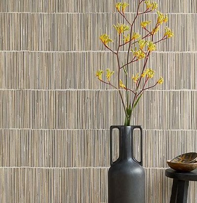 Обои имитирующие циновку 391513  - 1