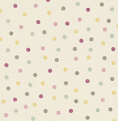 дизайнерская ткань в горошек 223445 Sanderson