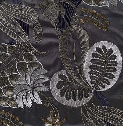 Ткань для портьеры с вышивкой 10568.21 Nobilis