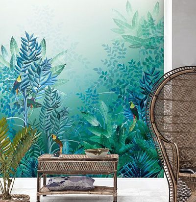 Панно с экзотическими птицами DGTRI1021 Khroma