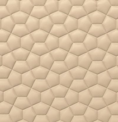 Стеганые обои песочно-желтые дизайн космос 20-007-009-27 