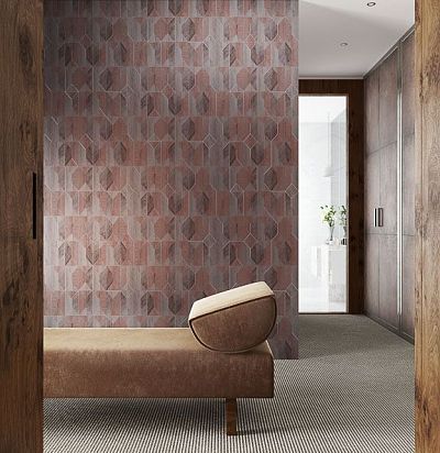 Обои темнве с геометрией PRI003 Khroma - 1