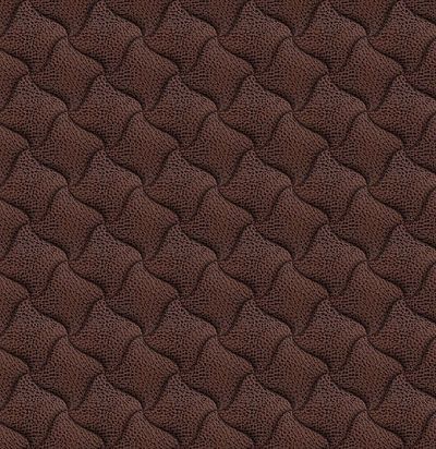 Стеганые обои коричневые  дизайн клевер 10-003-028-20 