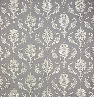 ткань с вышивкой и стилизованным дамаском F4008/03 Colefax and Fowler