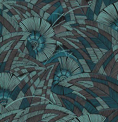 Обои с тропическими цветами TRI404 Khroma