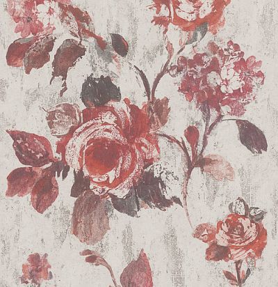 обои с крупными розами 228518 Rasch Textil