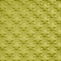 Фото: Стеганые обои  золотисто-зеленые дизайн Дамаск 20-022-133-27- Ампир Декор