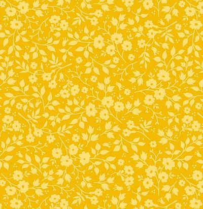 Ярко-желтые обои с мелким узором 341060 