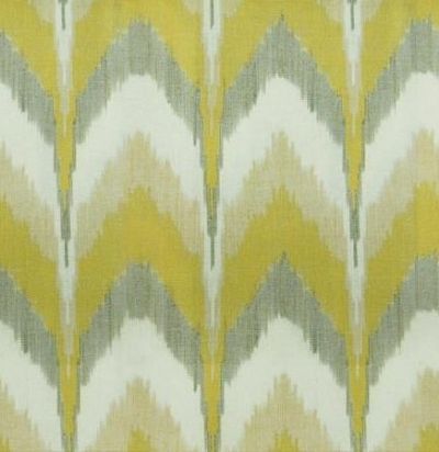 Хлопковая ткань с принтом Lausha Print Mustard 