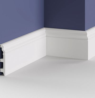 MS155 плинтус (120х23х2000 мм) Mallers