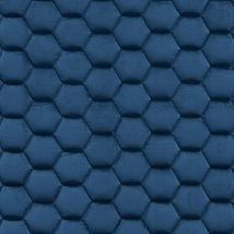 Фото: Стеганые обои  темно-синие дизайн малые соты  10-002-121-00- Ампир Декор