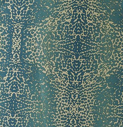 бархатная портьерная ткань с леопардовым орнаментом 10532.70 Carthage Nobilis