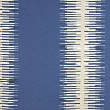 Фото: Синяя обивочная ткань в полоску 04787/03- Ампир Декор