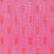 Фото: яркая негорючая портьерная ткань с геометрическим принтом Batumi CS 04- Ампир Декор