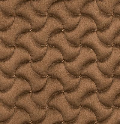 Стеганые обои  золотисто-коричневые дизайн Пазл 10-009-105-20 