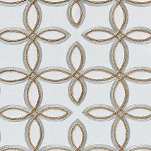 Фото: ткань современная, вышитые крупные узоры 44179-982- Ампир Декор