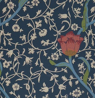 Обои с растительным орнаментом WM8552-1 Morris&Co