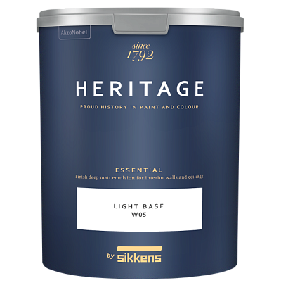 Краска Sikkens Heritage Essential глуб/мат W05 4,5л Heritage by Sikkens