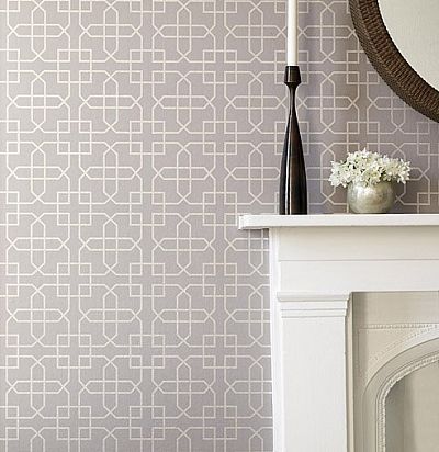 обои серая геометрия DOPWSI101 Sanderson - 1