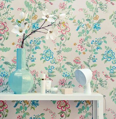 обои с цветочным рисунком 375060  - 2