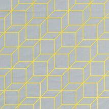 Фото: негорючая ткань с геометрическим принтом Scalia CS 32- Ампир Декор