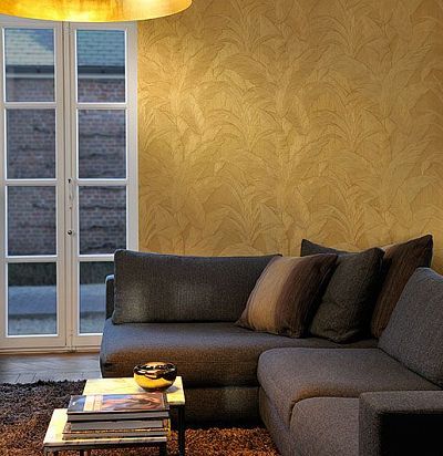 Виниловые обои с крупным растительным узором 75004 ARTE - 1