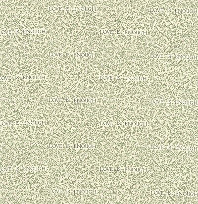 дизайнерская ткань из хлопка 222520 Love Is Enough Thyme Morris&Co