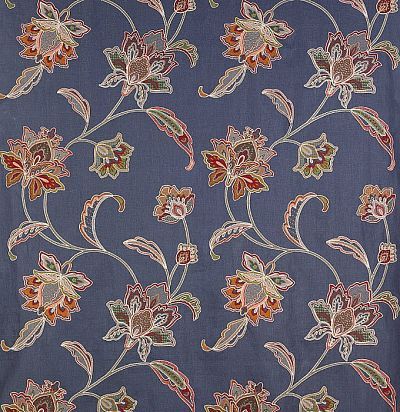 изысканная английская ткань с вышивкой F4002/02 Colefax and Fowler