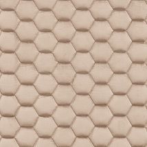 Фото: Стеганые обои  темно-бежевые дизайн соты 20-006-129-00- Ампир Декор